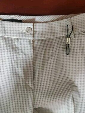 NWT Atelier Gardeur Seersucker Waffle Women's Pants Trousers